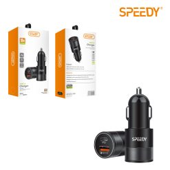USB & Type C Dual Port Car Charger 18W PD+QC3