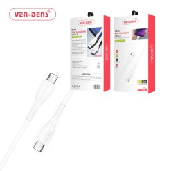 1M Type C to Type C Data Sync Charging Cable - White