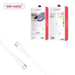 3M Type C to Type C Data Sync Charging Cable - White