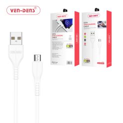 1M USB to Micro Data Sync Charging Cable - White