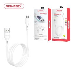 2M USB to Micro Data Sync Charging Cable - White