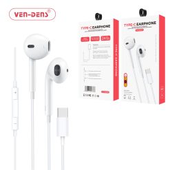 Type C Wired Earphones with Inline Volume Control