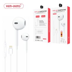 Lightning Wired Earphones with Inline Volume Control