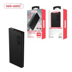 USB & Type C Dual Port Portable Charger 22.5W 10000mAh Power Bank