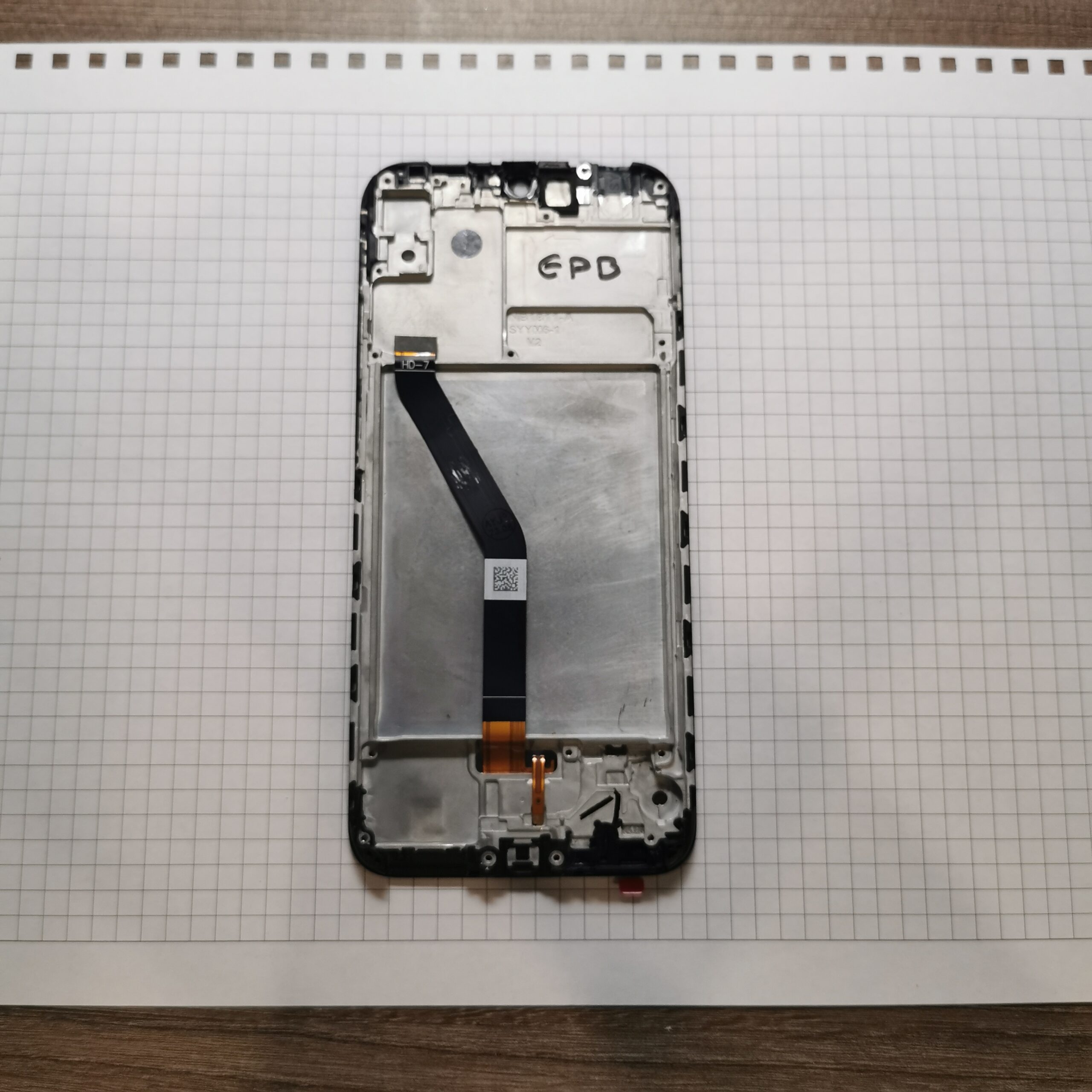 Huawei Y6 2019 MRD-LX1 Touch Screen LCD Display in Frame